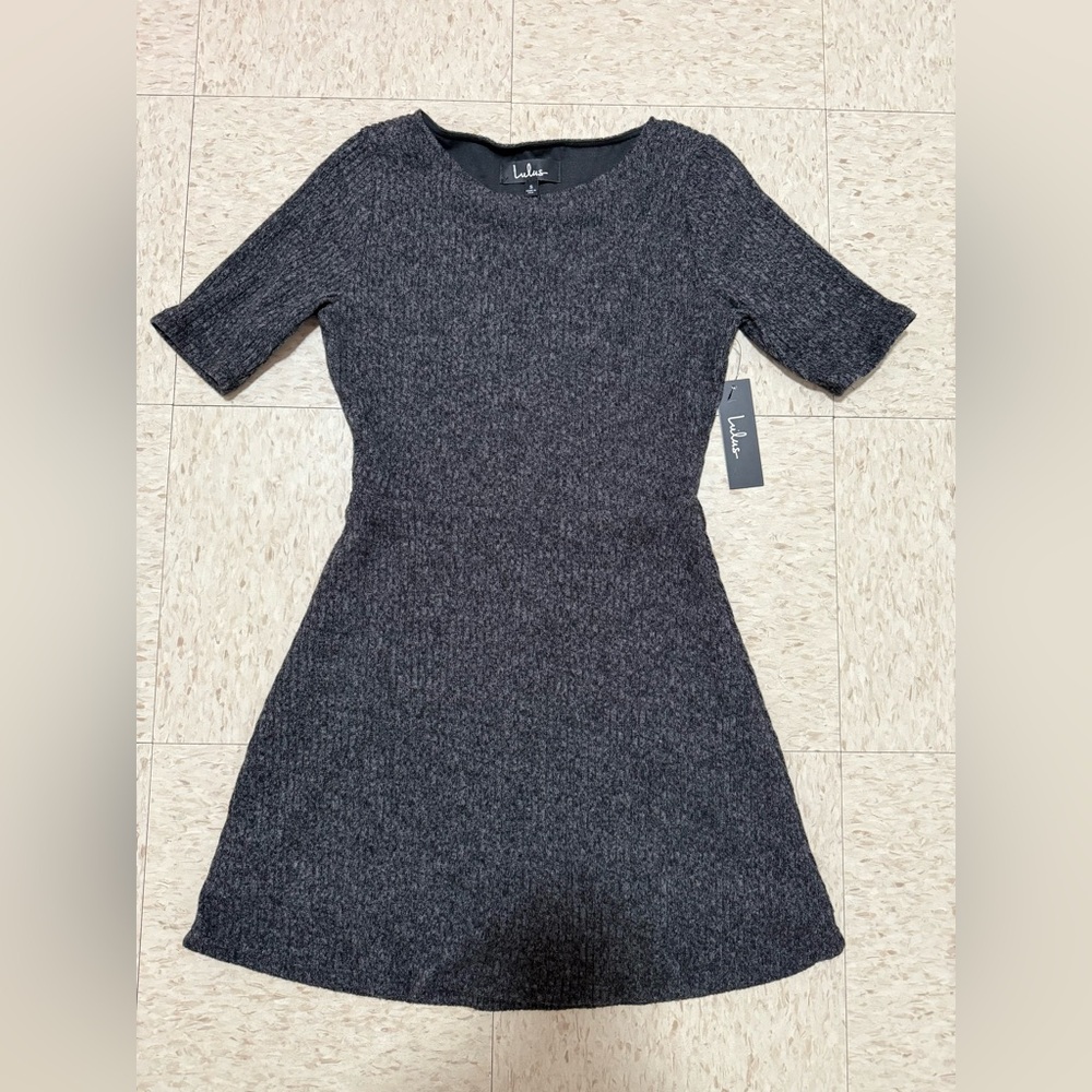 Lulu's Charcoal Dress